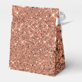 バラエレガント金ゴールドグリッターサンキューモノグラム フェイバーボックス (裏面サイド)