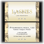 バラエレガント金ゴールドゴールデンとダイヤモンド 名刺