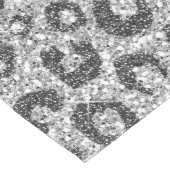 バラエレガント金ゴールドシルバーグリッターレオパードプリント ミディアムテーブルランナー (コーナー)