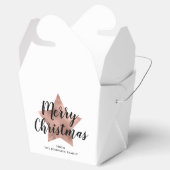 バラエレガント金ゴールドスタークリスマス フェイバーボックス (オープン)