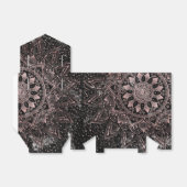 バラエレガント金ゴールドドットマンダラマーブル フェイバーボックス (折り畳みなし)