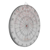 バラエレガント金ゴールドドットマンダラ ダーツボード (正面左)