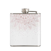 バラエレガント金ゴールドドットマンダラ フラスク (裏面)