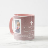 バラエレガント金ゴールドバウティゾバプティスムガール写真 マグカップ (正面左)