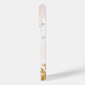 バラエレガント金ゴールドフローラパステル赤面ウォーターカラー Case-Mate iPhoneケース (裏面 / 左)