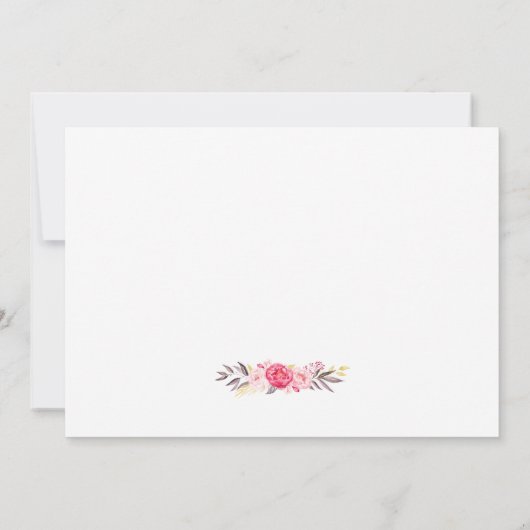 バラエレガント金ゴールドフローラ結婚式日付の保存 セーブザデート (裏面)