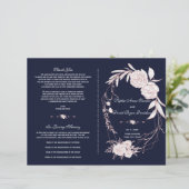 バラエレガント金ゴールドホワイトフラワージオメトリプログラム (スタンド正面)