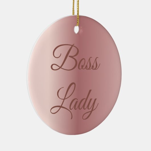 バラエレガント金ゴールドボス女性用レディーギフトボス セラミックオーナメント (右)