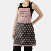 バラエレガント金ゴールドポープリントドッググルーミングサロン エプロン (インサイチュ)
