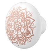 バラエレガント金ゴールドマンダラ セラミックノブ (右)