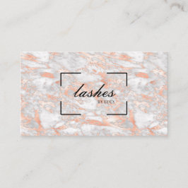 バラエレガント金ゴールドマーブルビジネスカードラッシュバー 名刺