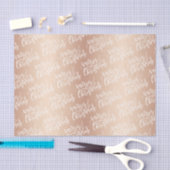 バラエレガント金ゴールドメリークリスマス 薄葉紙 (クラフト)