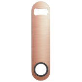 バラエレガント金ゴールドモノグラムカスタムボトルオープナー  スピード栓抜き (裏面)