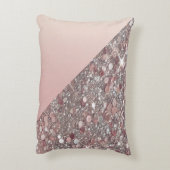 バラエレガント金ゴールドモノグラム アクセントクッション (裏面(縦))