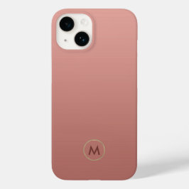 バラエレガント金ゴールドモノグラム Case-Mate iPhone 14ケース