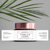 バラエレガント金ゴールド体バター瓶ラッパーラベル ペットボトルラベル