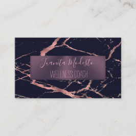 バラエレガント金ゴールド大理石名刺 名刺