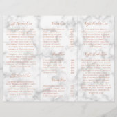 バラエレガント金ゴールド大理石3折パンフレット (裏面)