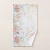 バラエレガント金ゴールド大理石 バスタオルセット (ハンドタオル)