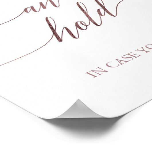 バラエレガント金ゴールド書持つ持つ持つ持つ持つ持つ持つ ポスター (角)