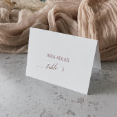 バラエレガント金ゴールド書道護衛座席表 テーブルナンバー