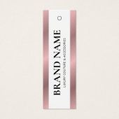 バラエレガント金ゴールド衣料品ブティックつるラベルラベル (正面)