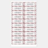 バラエレガント金ゴールド製品シール改ざん防止キャンドル ラベル (シート)