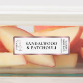 バラエレガント金ゴールド製品シール改ざん防止キャンドル ラベル (貼付)