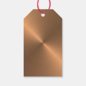 バラエレガント金ゴールド ギフトタグ (裏面)