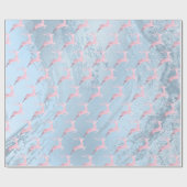 バラエレガント金ゴールド ラッピングペーパー (フラット)