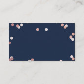 バラエレガント金箔贈与簿結婚の エンクロージャーカード (裏面)