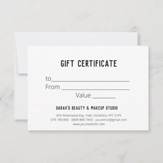 バラエレガント金箔黒人贈与証 (裏面)