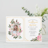 バラエンブレイス宗教写真招待状 招待状 (スタンド正面)