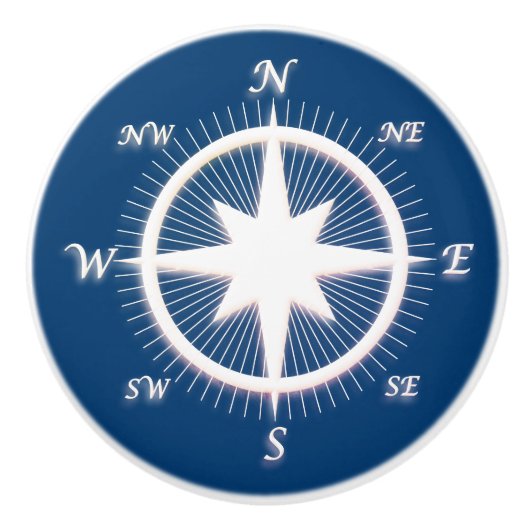 バラオブウインズ航海のコンパスカスタム セラミックノブ (正面)