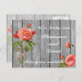 バラオリンズデイトカードを保存 案内ポストカード (正面/裏面)