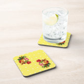 バラオンイエローコルクコースター コースター (右側)