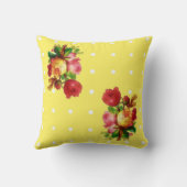 バラオンイエローピロー クッション (裏面)