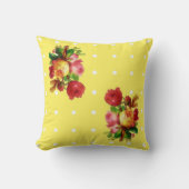 バラオンイエローピロー クッション (正面)