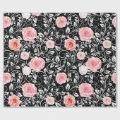 バラオンブラック ラッピングペーパー (フラット)