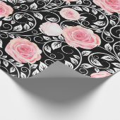 バラオンブラック ラッピングペーパー (角)