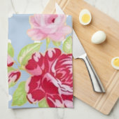 バラオンブルーキッチンタオル キッチンタオル (四つ折り)