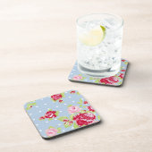 バラオンブルーコルクコースター コースター (右側)