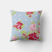 バラオンブルーピロー クッション (裏面)