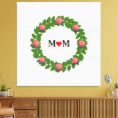 バラオンローレルリース キャンバスプリント (インサイチュ (リビング))