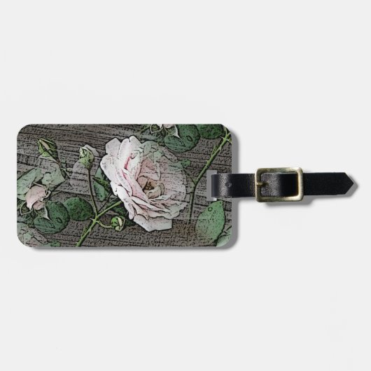 バラオン木材 ラゲッジタグ (正面横)