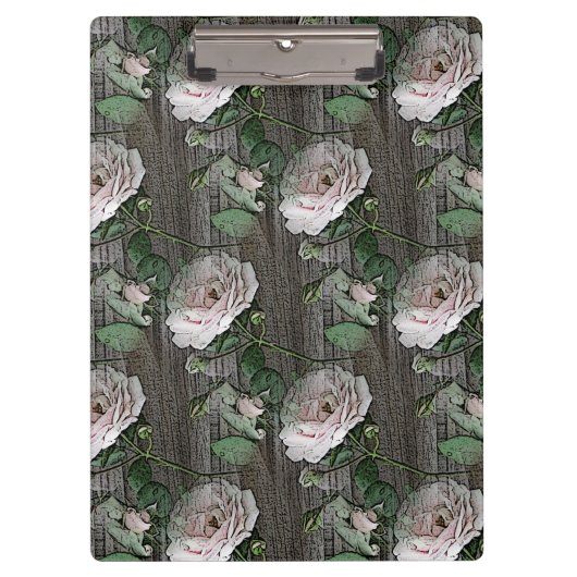 バラオン風化木材 クリップボード (正面)