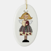 バラオーナメント セラミックオーナメント (右)