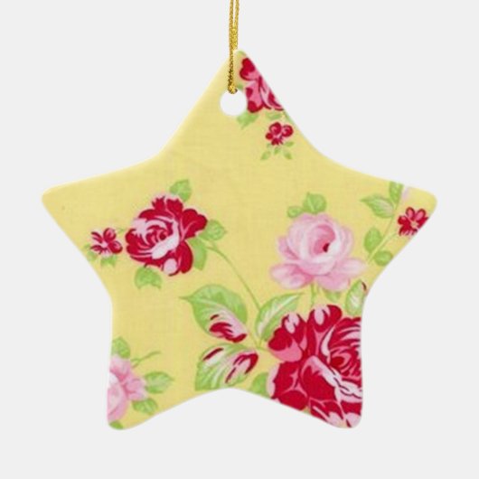 バラオーナメント セラミックオーナメント (正面)