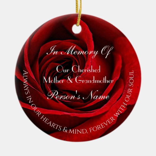 バラオーナメントbyHAMbyWG セラミックオーナメント (正面)