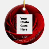 バラオーナメントbyHAMbyWG セラミックオーナメント (裏面)